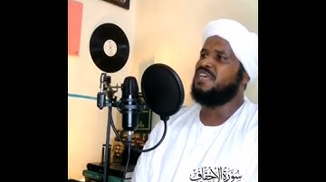 تلاوة خاشعة للشيخ محمد عثمان حاج علي خواتيم سورة الأحقاف ❤️🥺