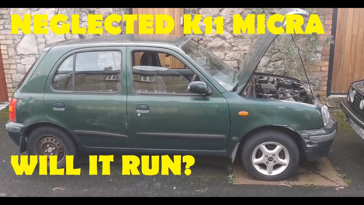 Will It Start? - Neglected K11 Nissan Micra - Youtube