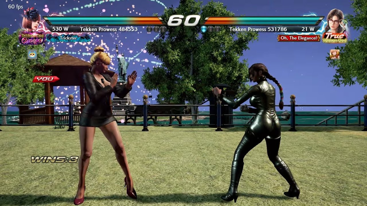 Grass Toucher (Anna) vs TheBitch (Julia) - Tekken 7