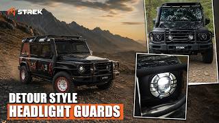 INEOS Grenadier DETOUR STYLE Headlight Covers — Unlocking a New Era of Off-Road Protection Ineos Grenadier Custom Wheels