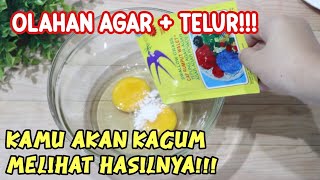 AGAR AND EGG PROCESSING!!! SUPER SOFT AND BEAUTIFUL. YOU WILL BE AMAZED AT THE RESULTS.