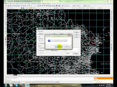 Chỉnh lỗi font trên Cad chuyển từ Microstation