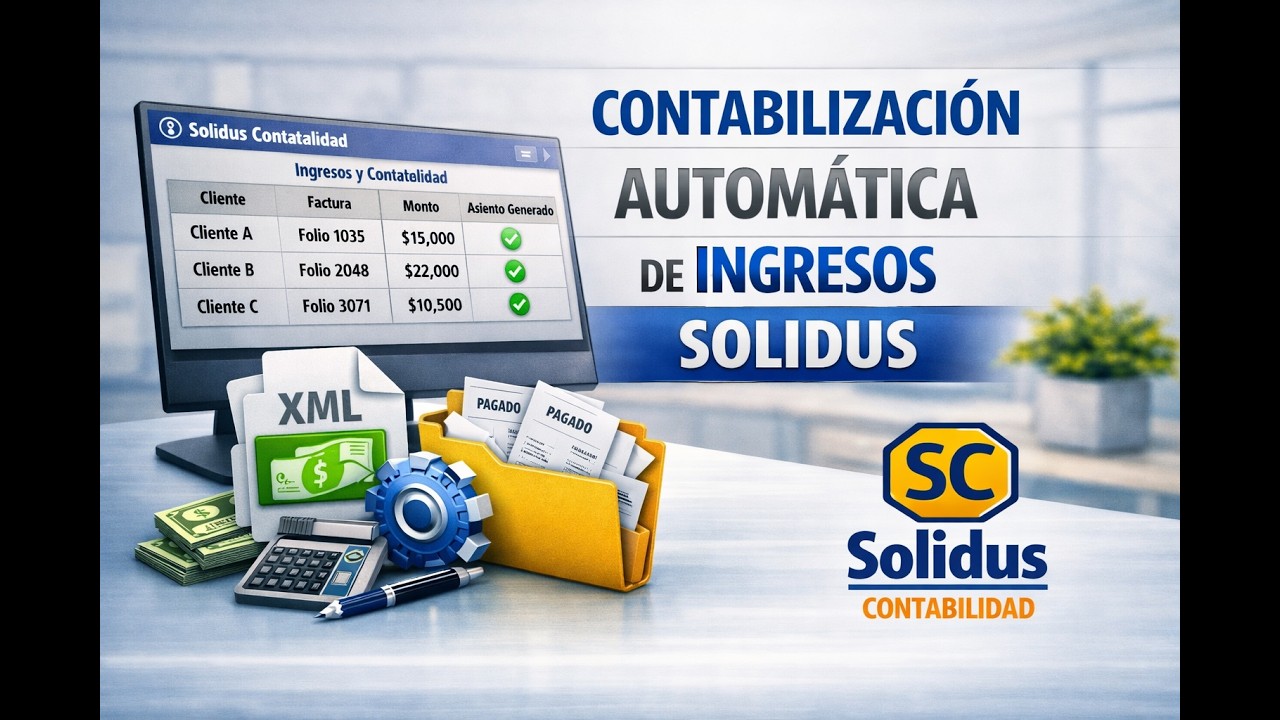 Contabilizar de manera automática ingresos