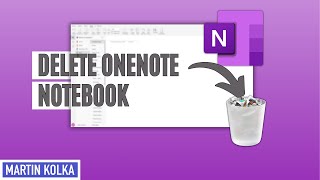 How To Delete A OneNote Notebook