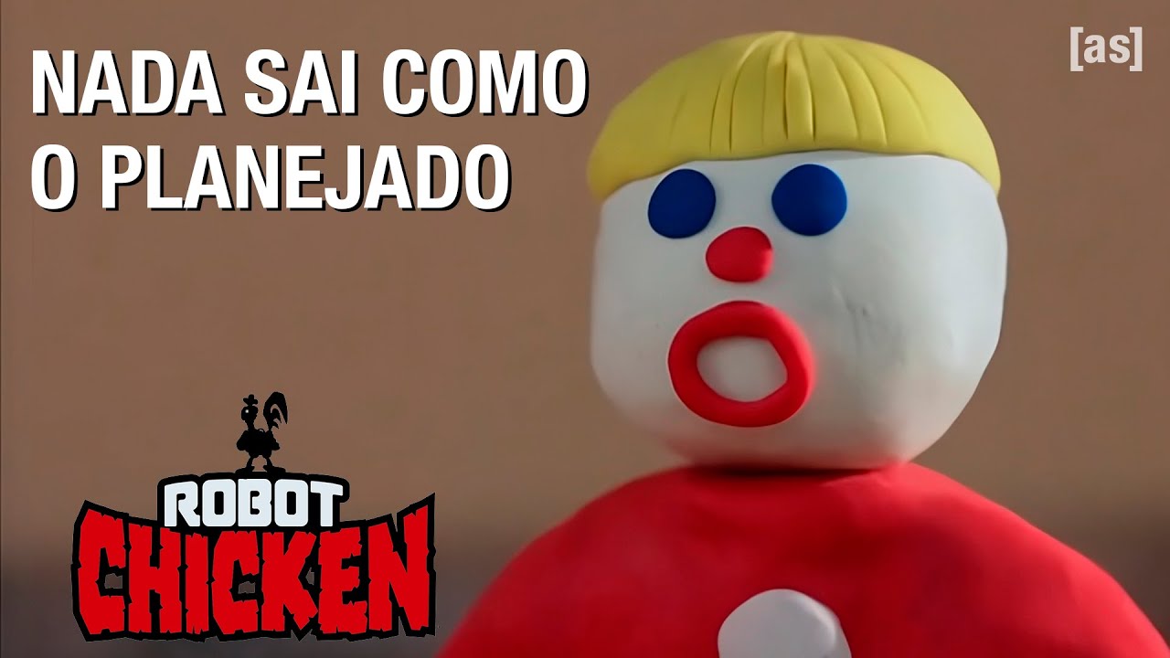 Nada sai como o planejado | Robot Chicken | Adult Swim Brasil
