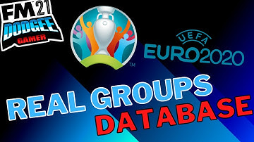 FM21 - Euro 2020 Database - REAL Groups, Rules and Venues - Football Manager 2021