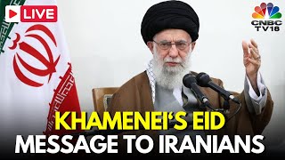 LIVE: Iran's Ayatollah Ali Khamenei Leads Eid al-Fitr Prayers in Iran | Israel-Iran Tensions | IN18L