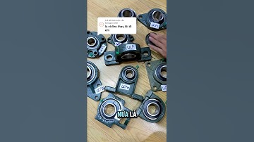 cách tháo lắp thay thế lõi vòng bi của gối đỡ #cokhi #phutung #goidovongbi #ucp #uct #ucf #vongbi