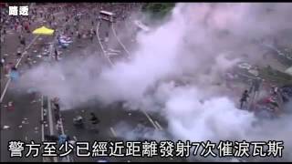 力抗催淚瓦斯 黎智英:香港人了不起--蘋果日報 20140929