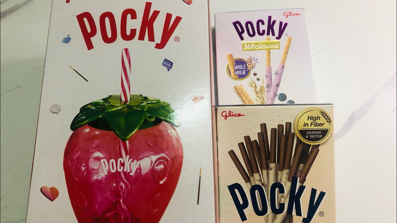 Blueberry and Cookie Pocky Sticks 