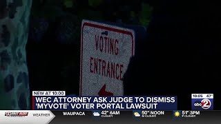 WEC attorneys ask judge to dismiss lawsuit regarding Wisconsin’s MyVote portal