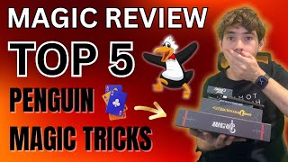 TOP 5 Penguin Magic TRICKS for Black Friday - Magic Review