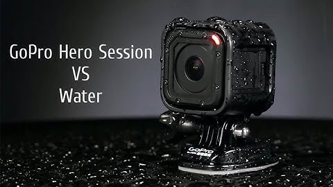 GoPro Hero Session VS Water