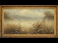 Summer Meadow Impressionist Oil Painting with Soft Ambient Jazz Music 4K