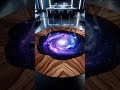 A Whole Galaxy Trapped Inside This Resin Table #craftsmanship #furnituredesign #epoxytable