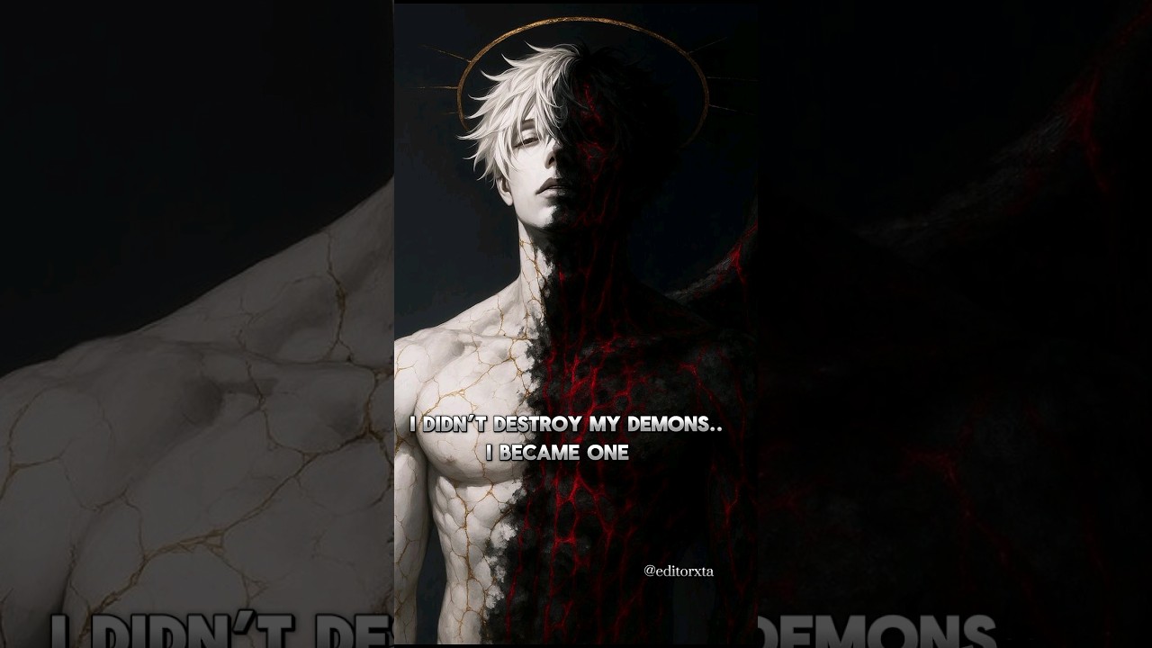 I Didn’t Kill My Demons… I Became One 🔥 | Anime Dark Edit 