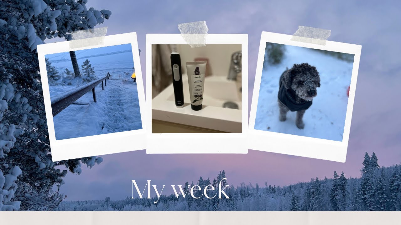 Eka kouluviikko joululoman jälkeen.My week