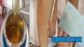 Speed wax/perfect waxing technique/painless waxing/hand wax/waxing process hand/How to do waxing/wax screenshot 2