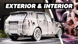 Cleaning a Range Rover Sport - Interior & Exterior Detail