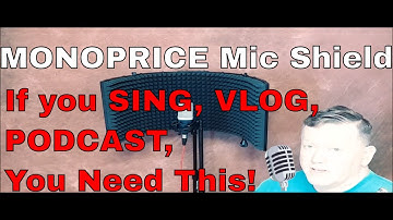 Monoprice Mic Microphone Isolation Shield review by Kurt Thompson, Trumpeter
