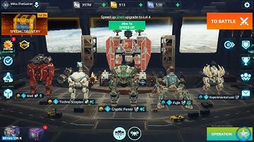 #WarRobots / Data For APPM 3TR  TASK 10 /10 / EVO LIFE/ Mito TheGamer