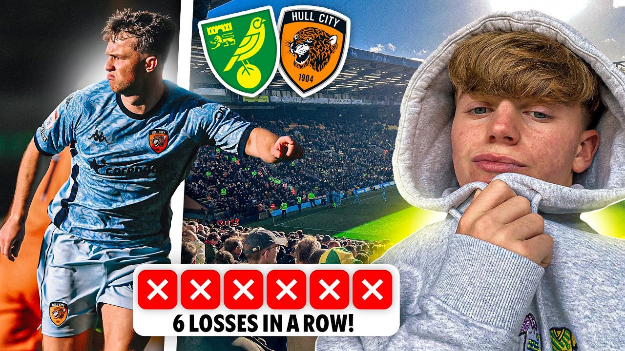 HOSTILE ATMOSPHERE as HULL CITY keeps NORWICH’S LOSING STREAK going! Norwich City vs Hull City