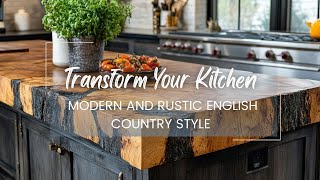 Transform Your Kitchen with Rustic English Country Style and Modern Concept Net Worth