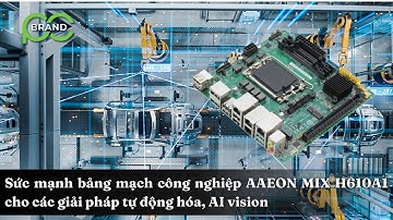 Sức mạnh bảng mạch công nghiệp AAEON MIX H610A1 cho các giải pháp tự động hóa , ai vision