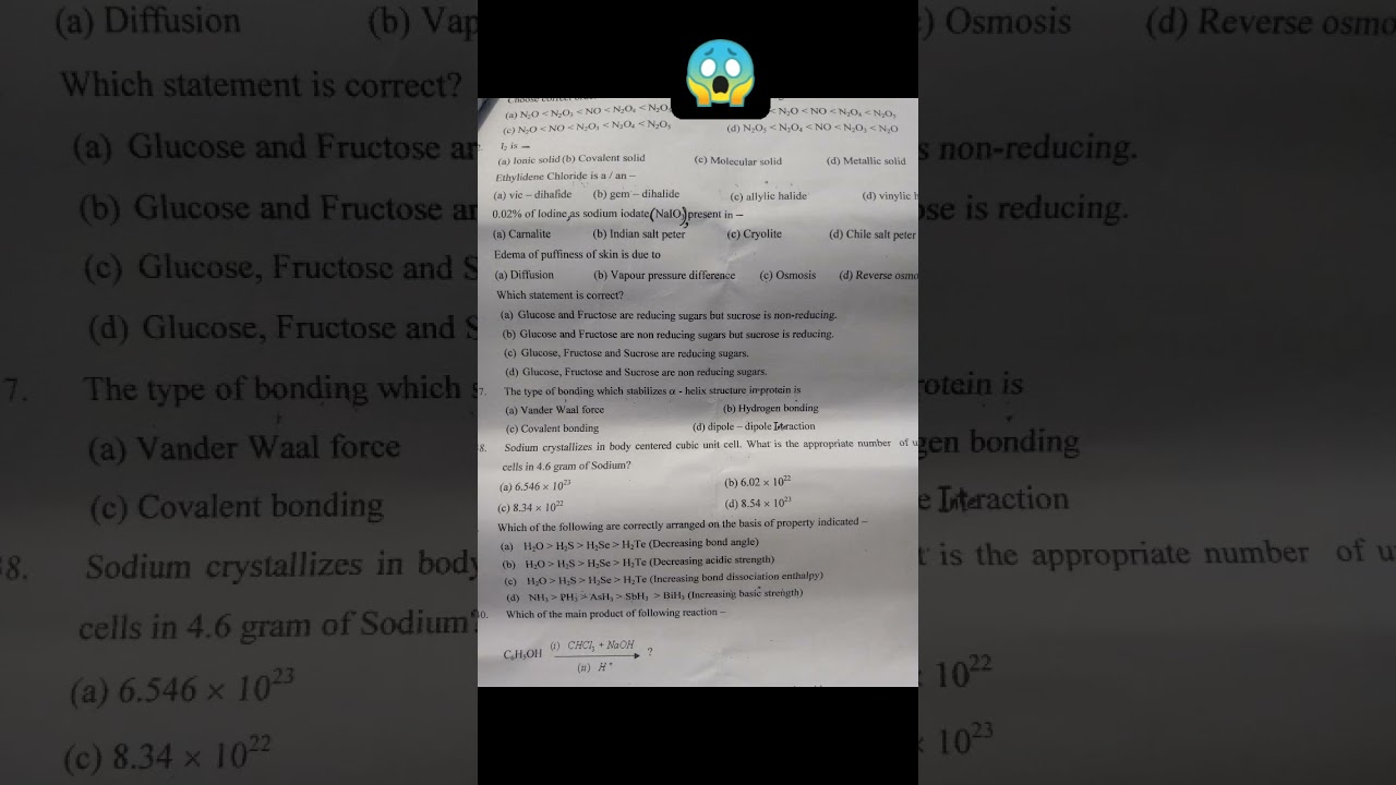 chemistry term 1 paper leak