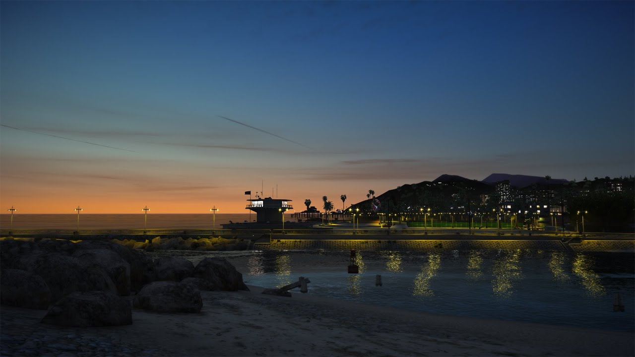 GTA 5 - Gameplay Showcase 2021 With NVR Graphics Mod And Enhanced Street Lights On RTX2060