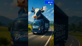Truk Oleng Bawa Sapi Raksasa shorts truck