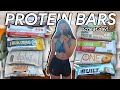 Eating ONLY PROTEIN BARS For a Day! | MASSIVE PROTEIN BAR REVIEW! (best protein bars to buy ASAP)
