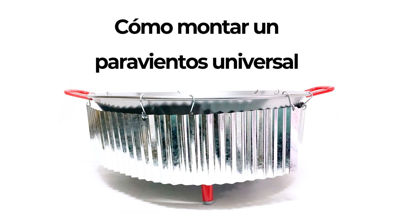 Cómo montar un paravientos universal 