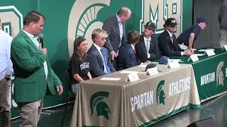 Fall Signing Day: Students commit to the next level of their sport