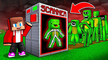 JJ Created a Scanner To Find the REAL Mikey in Minecraft - Maizen