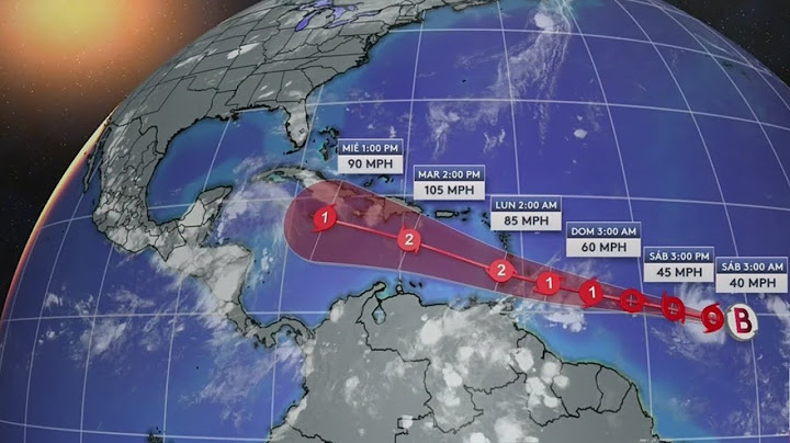 Tormenta tropical Beryl se fortalece y se mueve hacia el oeste: este es el cono de trayectoria