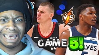 Lvgit Reacts To GAME 5 Minnesota TIMBERWOLVES at Denver NUGGETS | NBA Playoffs | May 14, 2024