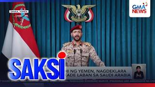 Houthi announces naval blockade vs Saudi Arabia | Saksi