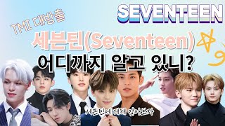 세븐틴(Seventeen)에 대해 몰랐던 사실들  SVT SUB