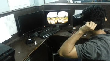 Oculus rift VR foot navigation