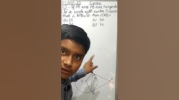 MCQ - 08 Circles Class 10 Maths #shorts #mathmagician #term_2 #shortsbeta #cbse #board_exam