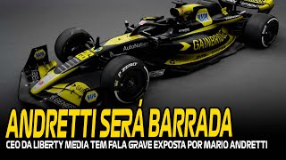 B0MBA DO DIA: CEO DA LIBERTY AFIRMA QUE VAI IMPEDIR ENTRADA DA ANDRETTI DE TODAS AS FORMAS QUE PUDER