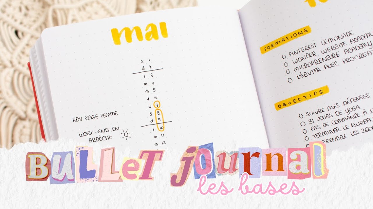 COMMENCER UN BULLET JOURNAL - Version 2021 •  Les bases du Bullet Journal