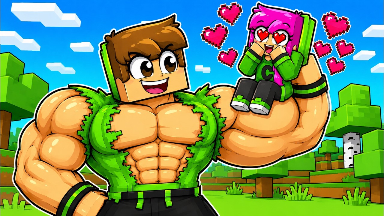 Cadres ficou MUSCULOSO para NAMORAR SUA AMIGA!