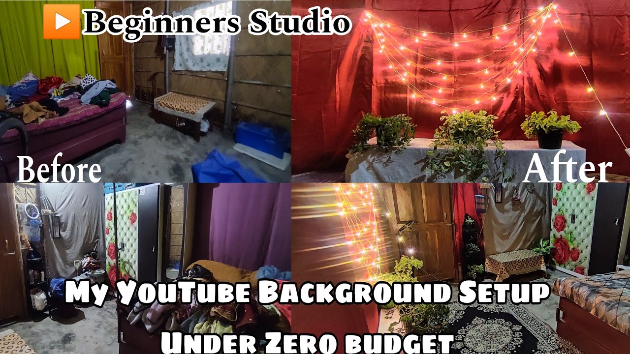 How I Shoot My YouTube Videos: Budget YouTube Studio Setup for ...