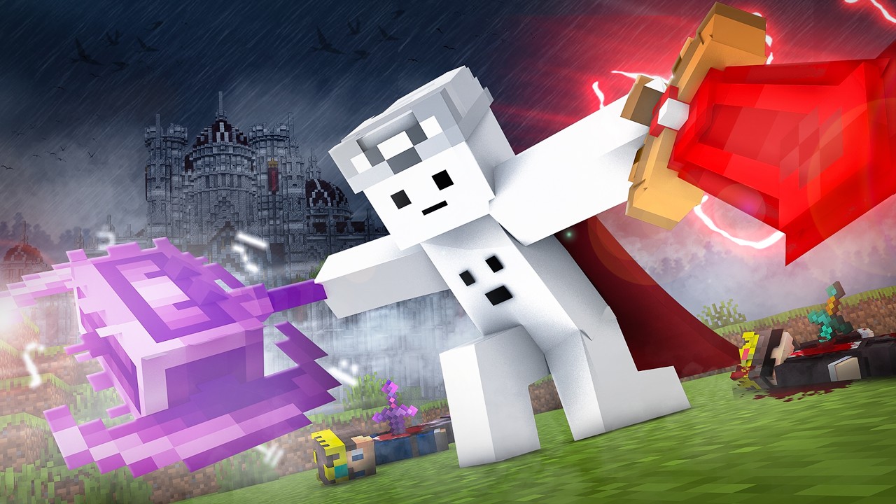 How I Joined GOD WEAPONS ONLY Minecraft SMP