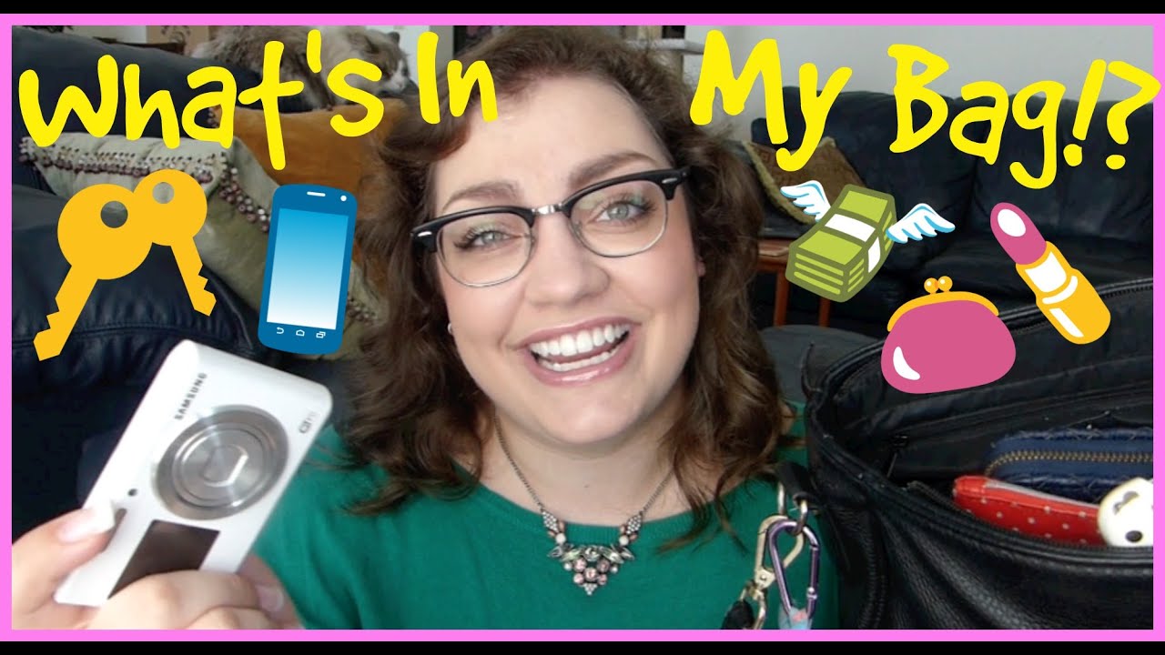 What's In My Bag TAG | UPDATED 2016