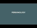 Henry Murray's Personology discussion by Donnies Bendicio