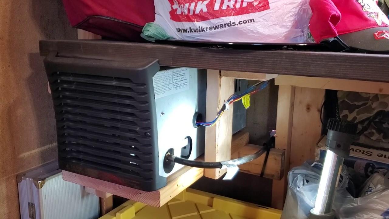 Tiny home furnace - YouTube