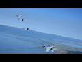 terrifying! JASDF F-15s perform double takeoffs on full alert